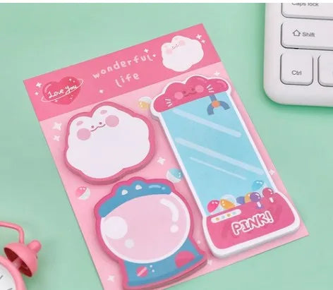Claw Machine Sticky Notes