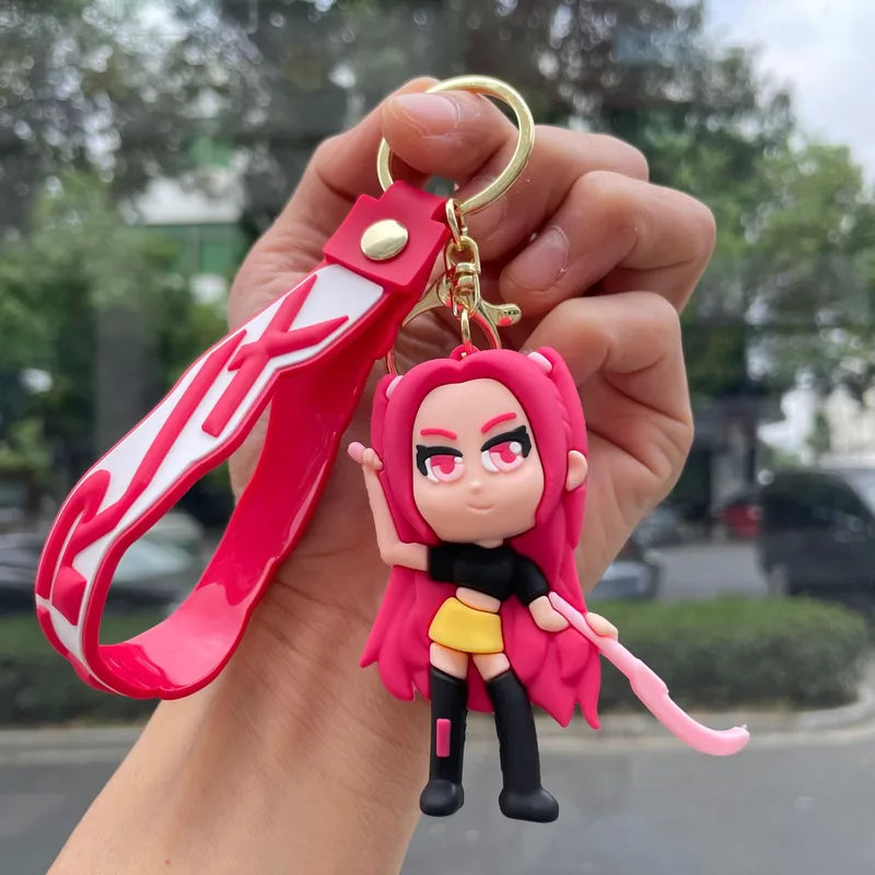KPOP Demon Hunters Keychain: Assorted Characters