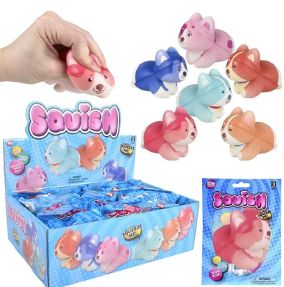 Slow Rise: Squish Corgi 3.25" - Assorted Colors