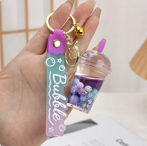 Bubble Tea Keychain: Quicksand - Assorted Colors