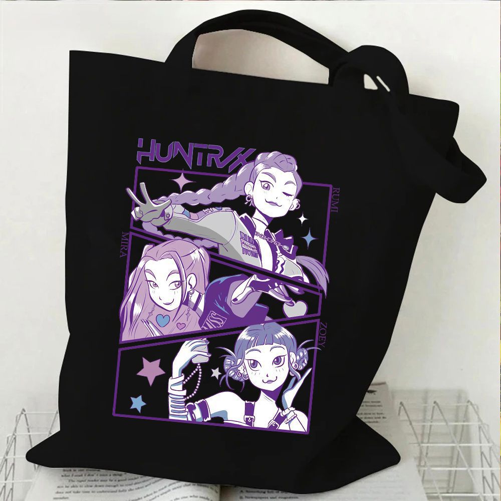 KPOP Demon Hunters: Tote Bags - Assorted Colors