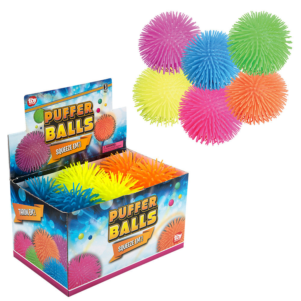 Puffer Balls: 5" Balls - Assorted Colors