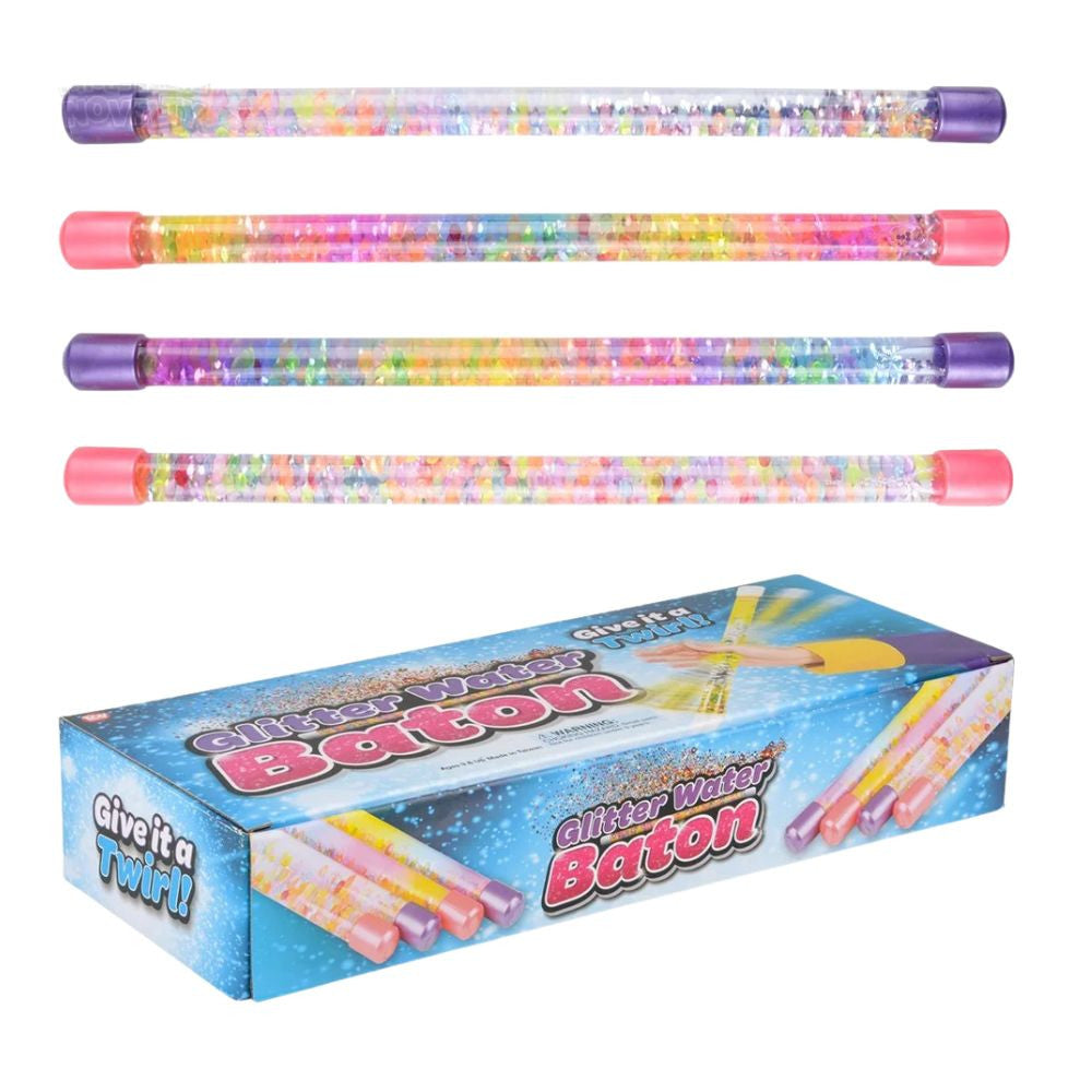 Glitter Quicksand Batons 12" - Assorted Colors
