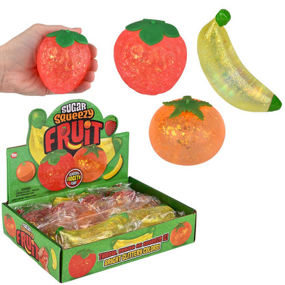 Squeezy Sugar: 2.5"-5" Fruit - Assorted Styles