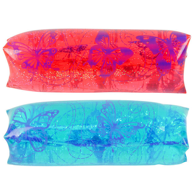 Water Wigglers (Butterfly  Print) - Assorted Colors 4.75"