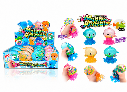 Squeeze Sucker - Marine Animals - Assorted Colors