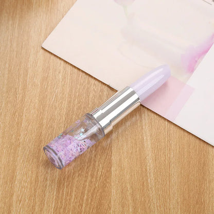 Lipstick Quicksand Gel Pen - Assorted