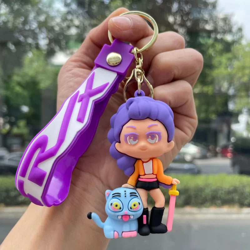 KPOP Demon Hunters Keychain: Assorted Characters