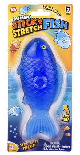 Sticky Stretchy: Fish 7.5" - Assorted Colors