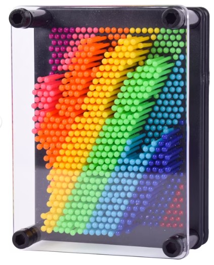 Rainbow Pin Art