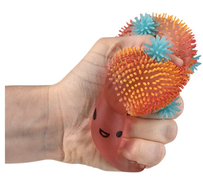 Squeezy Sugar/Puffer: 3" Mushrooms - Assorted Colors