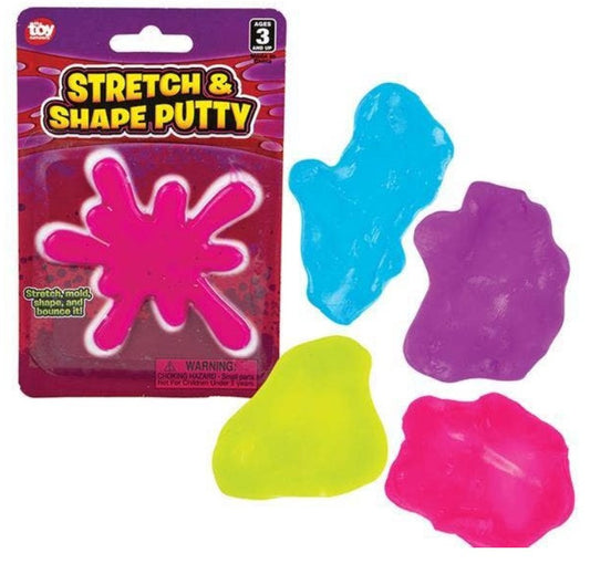 Stretch & Shape Putty: 4" - Assorted Colors