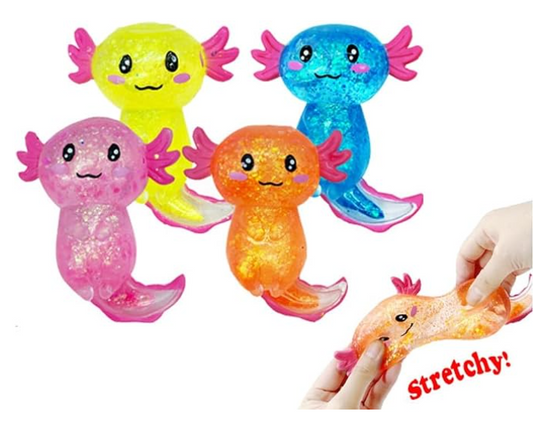 Sugar Squeeze: Axolotl Glitter 3" - Assorted Colors
