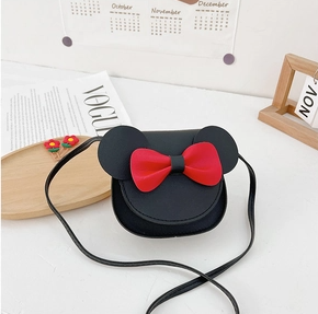 Little Mouse Ear Bow Crossbody Purse - Assorted Colors