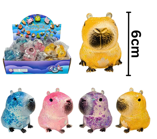 Squeezy Sugar: Capybara 2.36"- Assorted