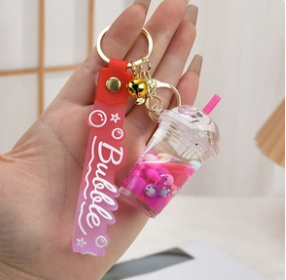 Bubble Tea Keychain: Quicksand - Assorted Colors