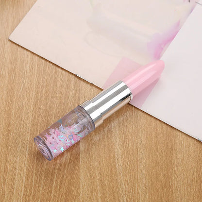Lipstick Quicksand Gel Pen - Assorted