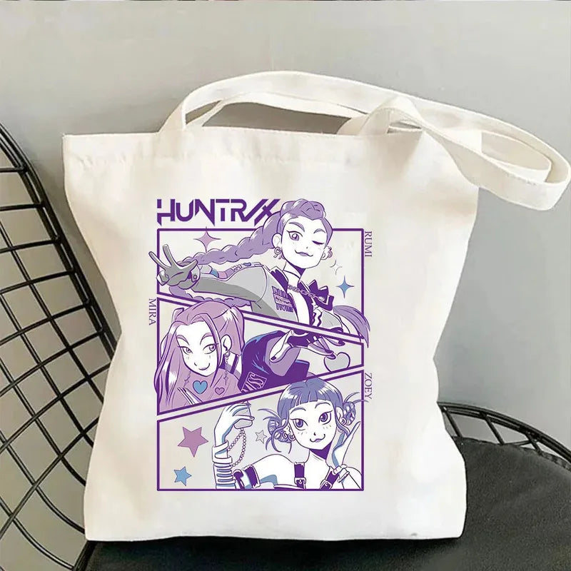 KPOP Demon Hunters: Tote Bags - Assorted Colors