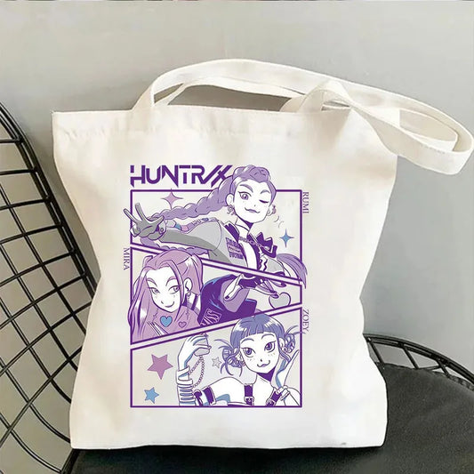 KPOP Demon Hunters: Tote Bags - Assorted Colors