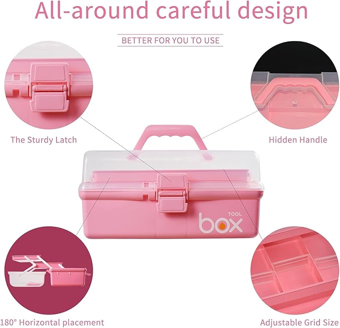 Pink "Caboodle" Case