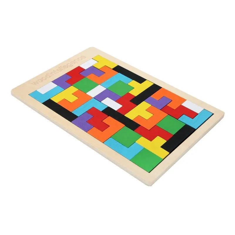 Tangram Tetris Building Block Set